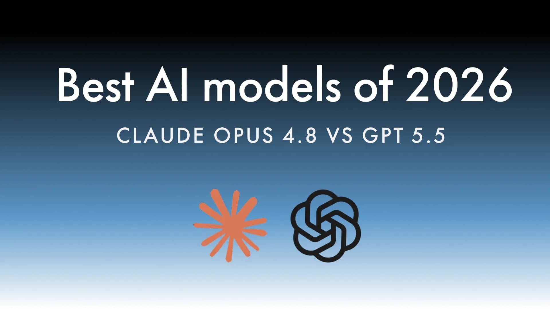 Best AI Model of 2026: Claude Opus 4.8 vs GPT-5.5